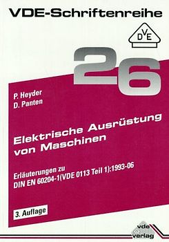 Elektrische Ausrüstung von Maschinen