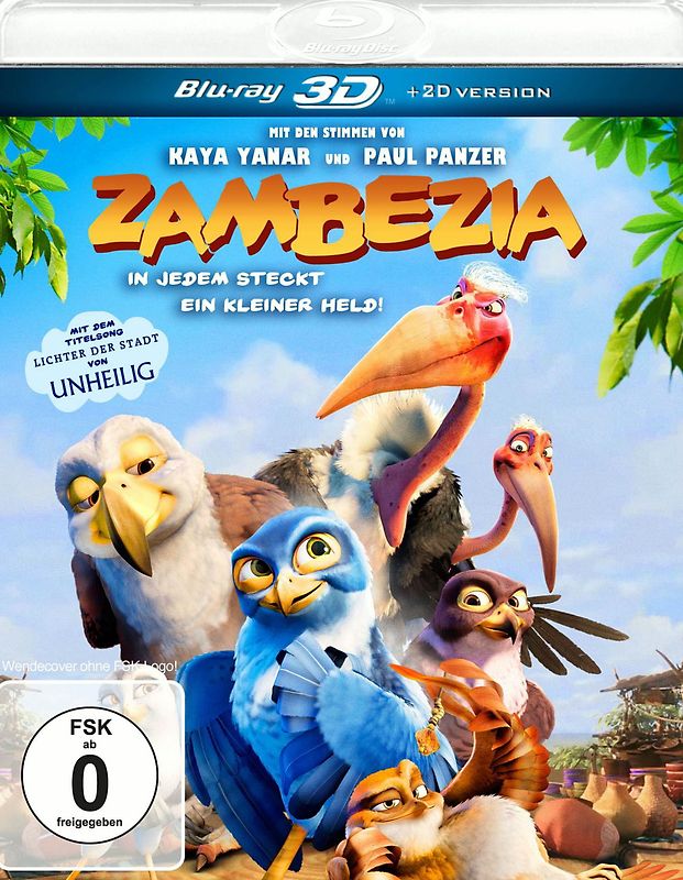 Zambezia - In jedem Kind steckt ein kleiner Held [3D] 3D Blu-ray Disc