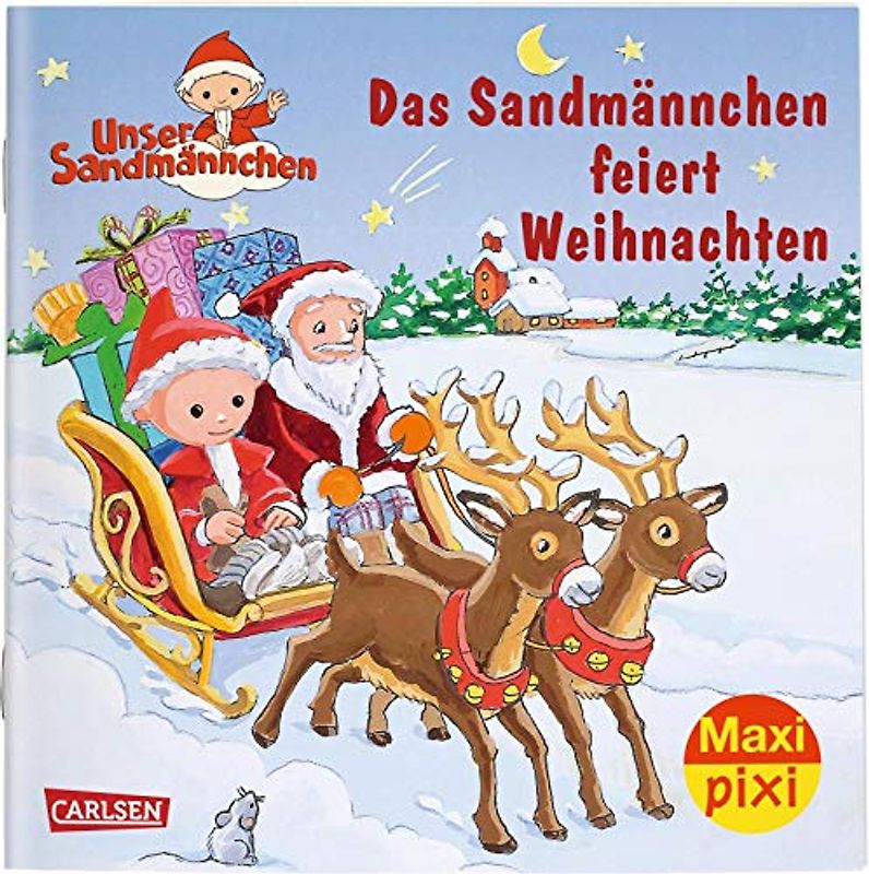 Maxi Pixi 300: VE 5 Das Sandmännchen feiert Weihnachten (5 Exemplare) (300)
