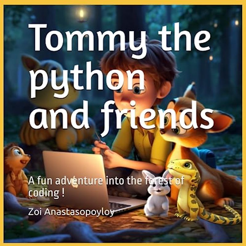 Tommy the python and friends: A fun adventure into the forest of coding !