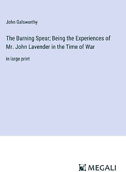 The Burning Spear; Being the Experiences of Mr. John Lavender in the Time of War