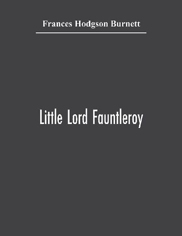 Little Lord Fauntleroy