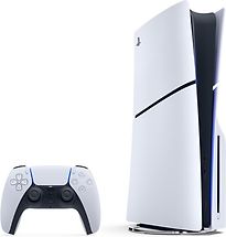 Sony PlayStation 5 slim 1 To E-Chassis [Disc Version, incl. manette sans fil DualSense] blanc