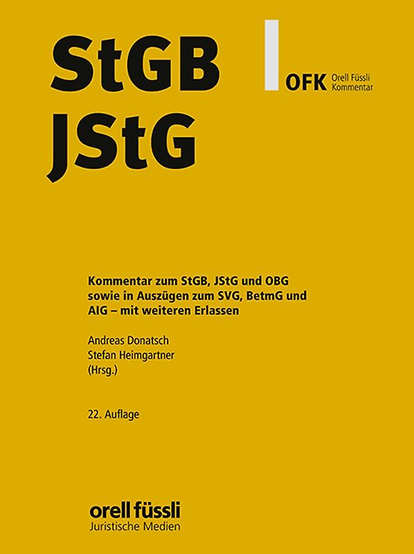 StGB/JStG Kommentar
