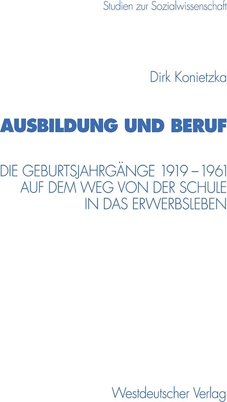 Ausbildung und Beruf