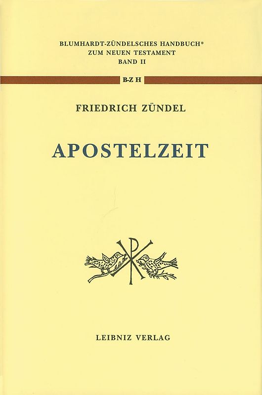 Aus der Apostelzeit
