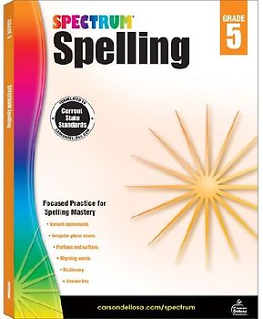 Spectrum Spelling, Grade 5