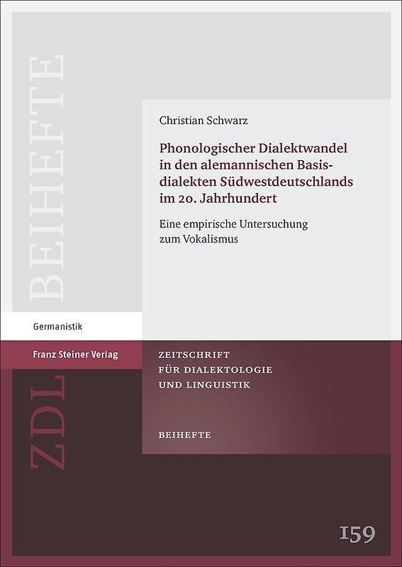 Phonologischer Dialektwandel in den alemannischen Basisdialekten Südwestdeutschlands im 20. Jahrhundert
