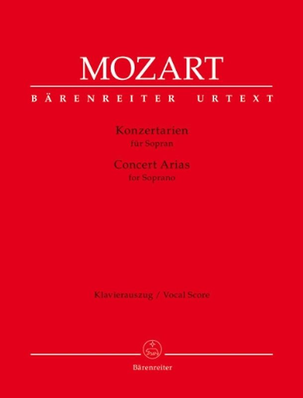 Konzertarien II für Sopran: Klavierauszug - Wolfgang Amadeus Mozart