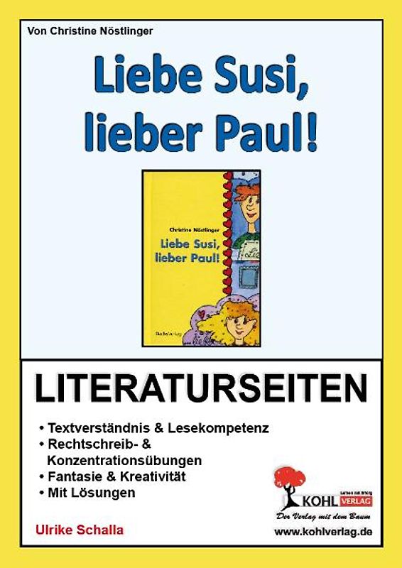 Liebe Susi, lieber Paul! - Literaturseiten