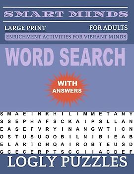 Word Search Book Large Print for Adults: 2400+ words New Fun and Relaxing Puzzles Book for Adults & Seniors with Answers Key