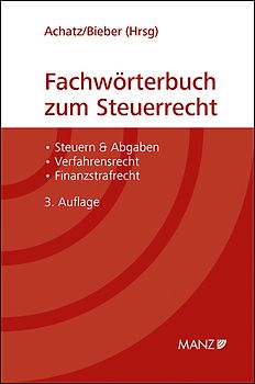 Fachwörterbuch zum Steuerrecht