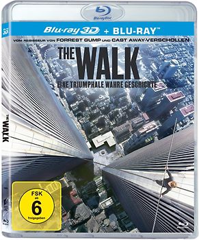 The Walk 3D [inkl. 2D Version, 2 Discs] 3D Blu-ray Disc
