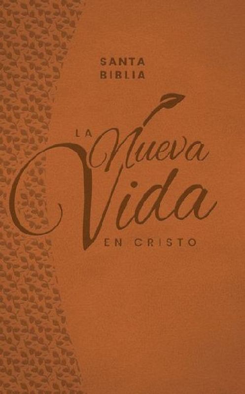 Biblia La Nueva Vida En Cristo (Simi Piel Con Zipper) NVI