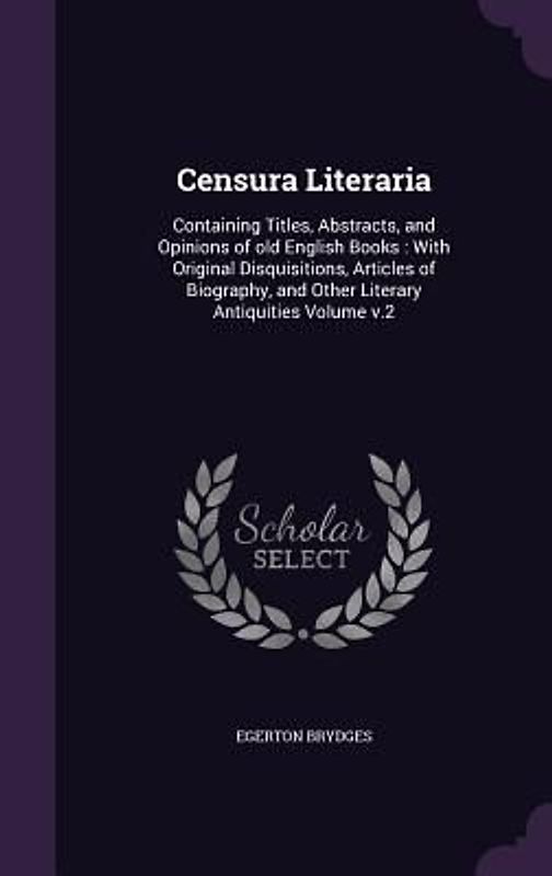 Censura Literaria