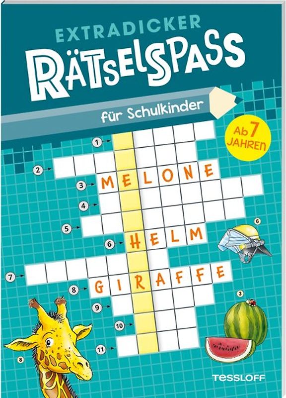 Extradicker Rätselspaß für Schulkinder
