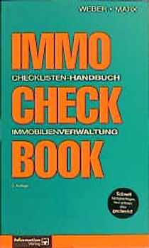 Immo Check Book. Checklisten-Handbuch Immobilienverwaltung