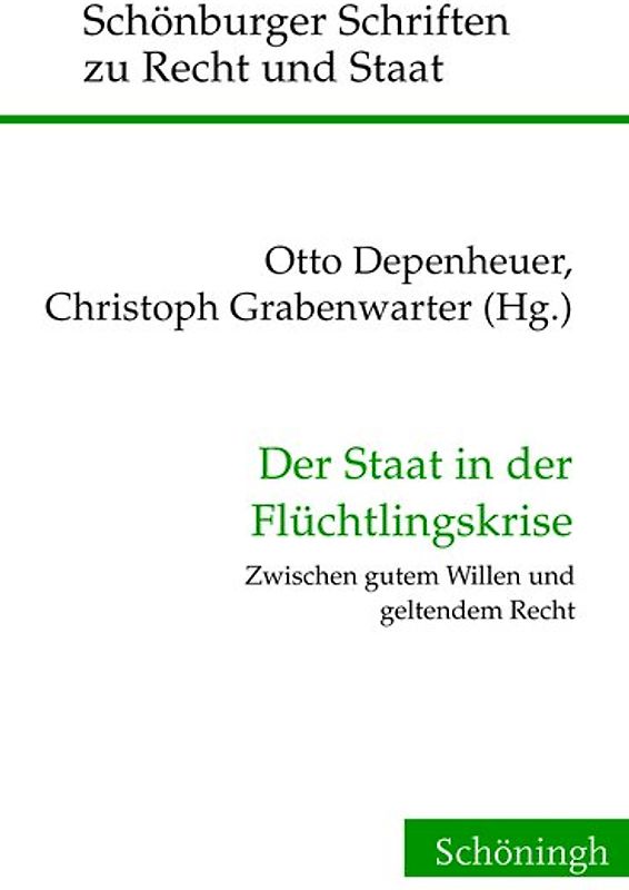 Der Staat in der Flüchtlingskrise