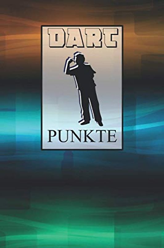 Dart Punkte: Spielblock um deine Punkte zu notieren | mit Dart Outs | Training oder Turnier | Crickets | 301, 501, 701 | Scorer Book