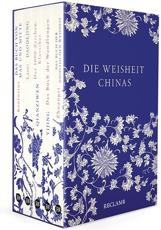 Die Weisheit Chinas – Fünf fernöstliche Klassiker über die Kultur Chinas im Schuber – Reclam
