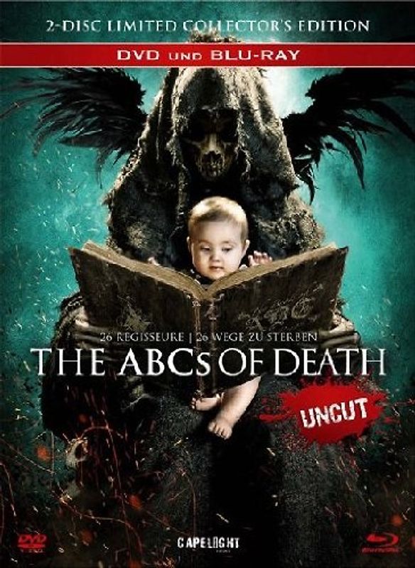 The ABCs of Death [Limited Collector's Edition, inkl. Mediabook & DVD] Blu-ray Disc