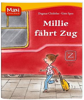Millie fährt Zug