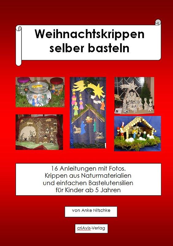 Weihnachtskrippen selber basteln.