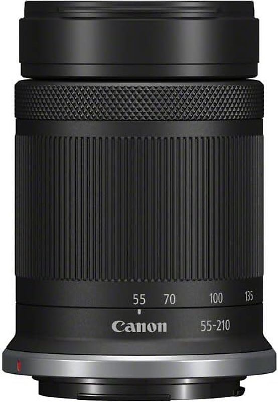 Canon RF-S 55-210 mm F5-7.1 IS STM 55 mm Filtergewinde (Canon RF Anschluss) schwarz
