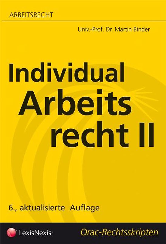 Arbeitsrecht - Individualarbeitsrecht II