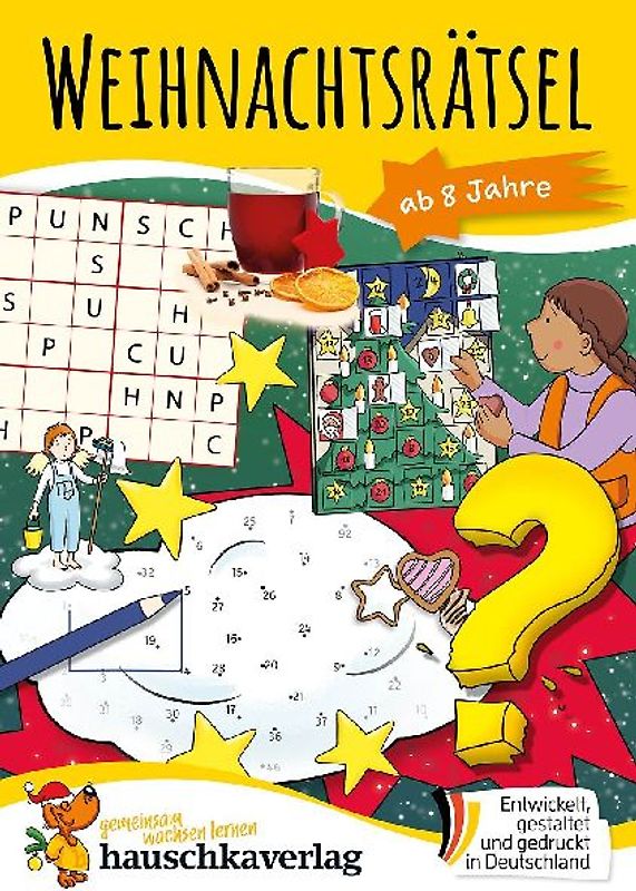 Weihnachtsrätsel - Rätselblock ab 8 Jahre