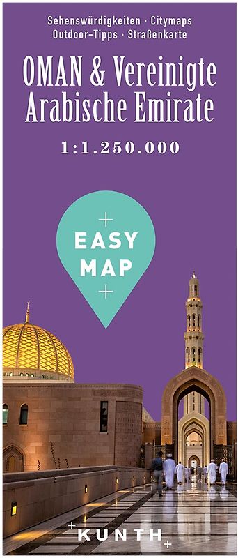 EASY MAP Oman & Vereinigte Arabische Emirate