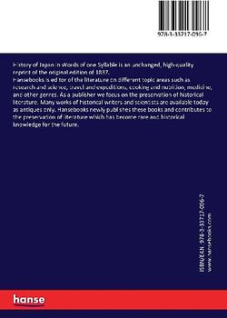 History of Japan in Words of one Syllable