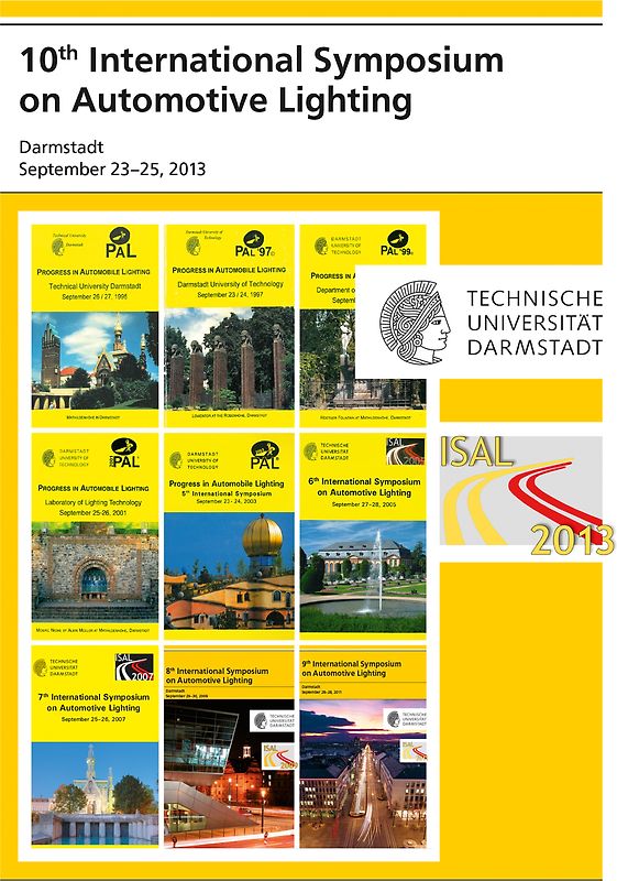10th International Symposium on Automotive Lighting – ISAL 2013 – Proceedings of the Conference
