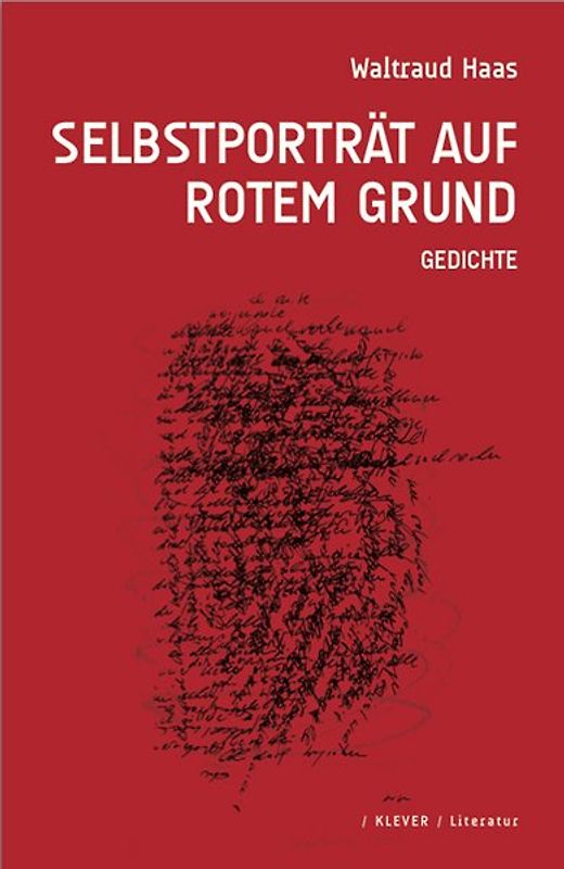 Selbstporträt auf rotem Grund