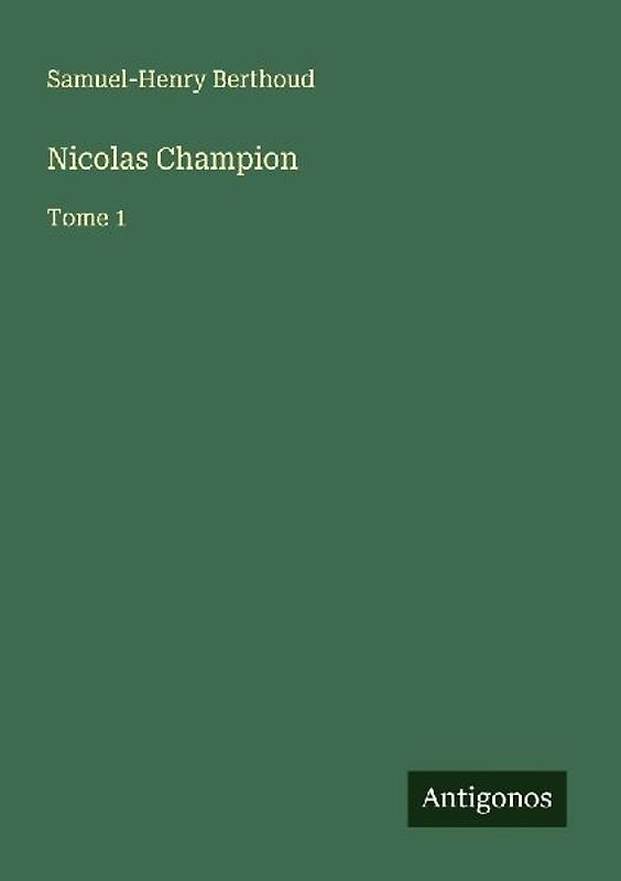 Nicolas Champion