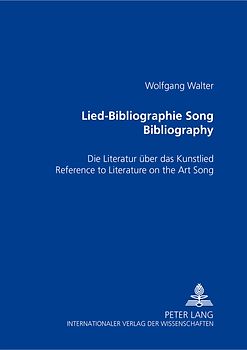 Lied-Bibliographie - Song Bibliography
