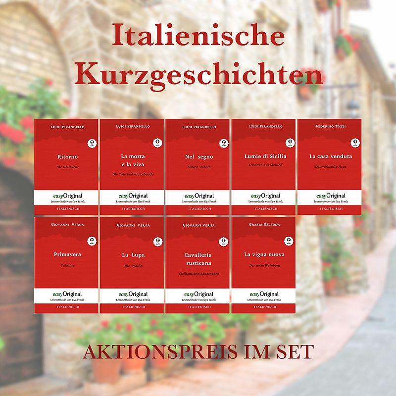 Italienische Kurzgeschichten (mit kostenlosem Audio-Download-Link)
