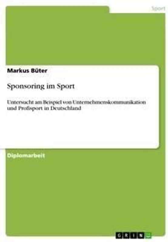Sponsoring im Sport