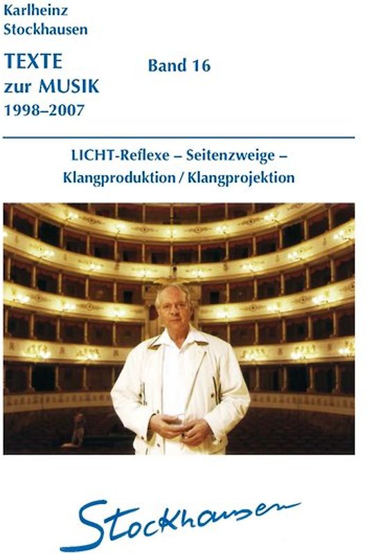 TEXTE zur MUSIK 1998-2007 Band 16