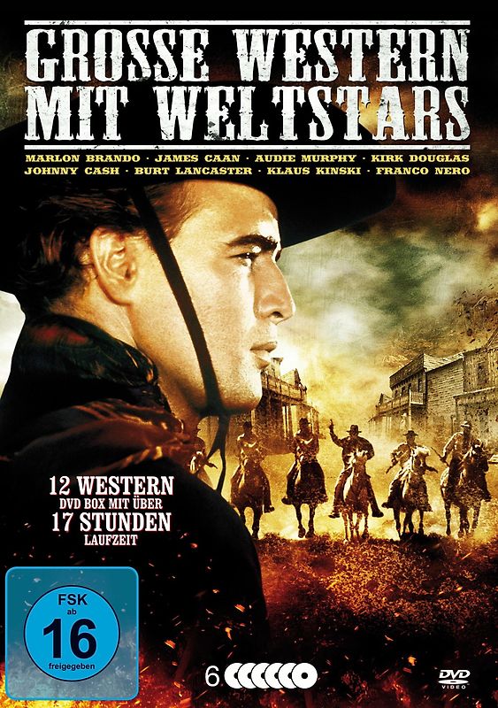 Große Western mit Weltstars [6 Discs] DVD