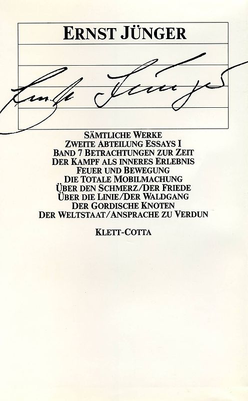 Sämtliche Werke. Werkausgabe in 22 Bänden, komplett / Betrachtungen zur Zeit (Sämtliche Werke. Werkausgabe in 22 Bänden, komplett, Bd. ?)