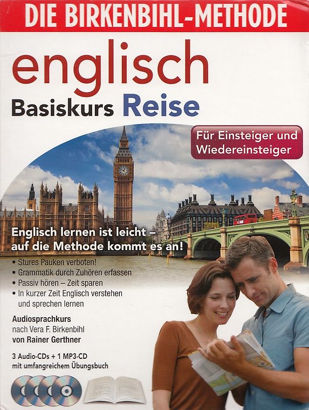 Die Birkenbihl-Methode: Englisch - Basiskurs Reise - Für Einsteiger und Wiedereinsteiger [Taschenbuch, inkl. 3 CDs & 1 Mp3-CD]