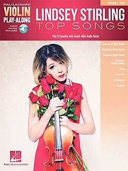 Lindsey Stirling - Top Songs - Violin Play-Along Vol. 79 (Book/Online Audio)