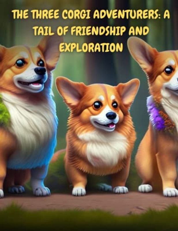The Three Corgi Adventurers - A Tail of Friendship and Exploration: Short Story for kids about corgi, Perseverance & Self-Confidence I A Motivational Book For kids I Gift for kids age 4-8