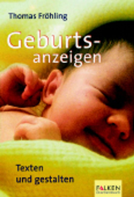 Geburtsanzeigen texten + gestalten