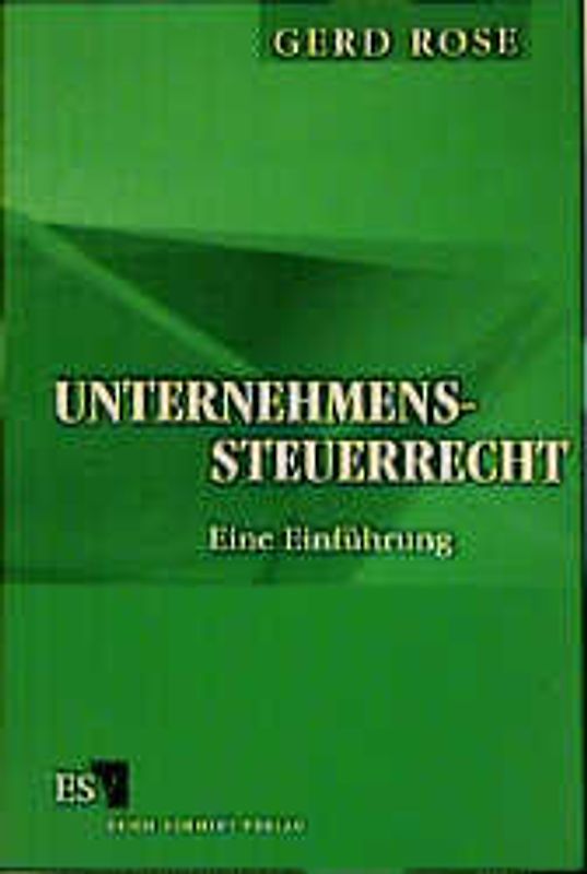 Unternehmenssteuerrecht