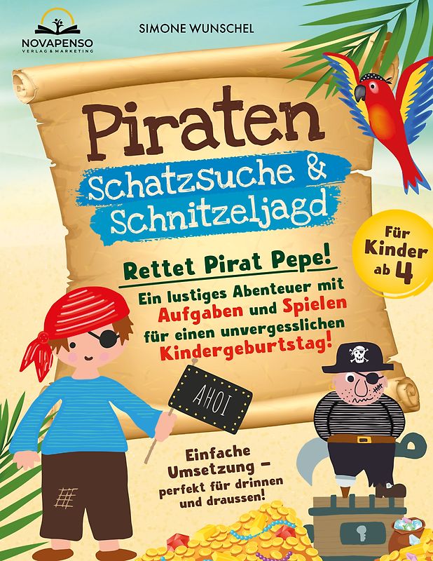 Piraten Schatzsuche und Schnitzeljagd für Kinder ab 4