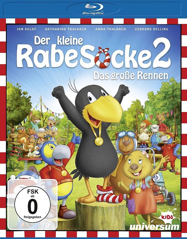 Der kleine Rabe Socke 2 - Das große Rennen Blu-ray Disc