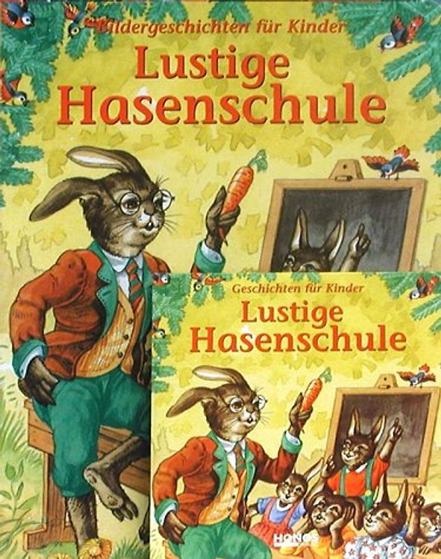 Lustige Hasenschule