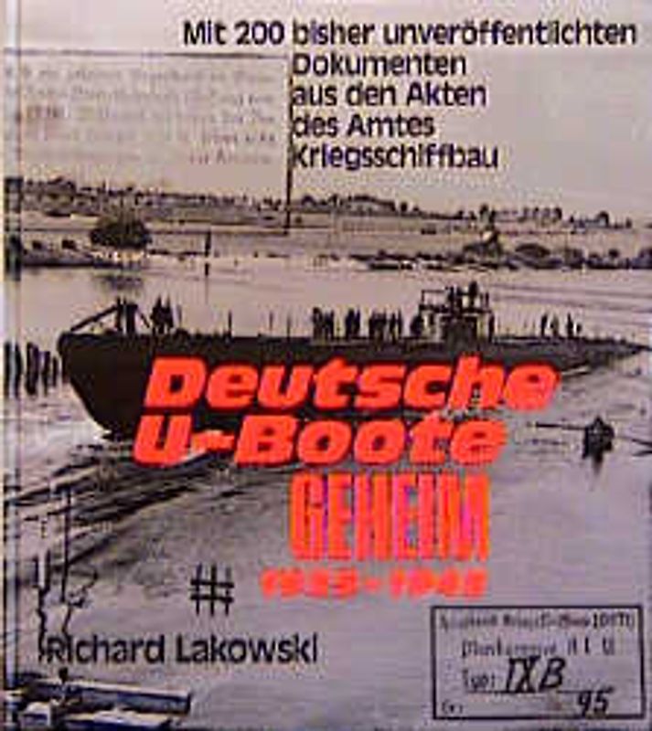 Deutsche U-Boote geheim (1935-1945)